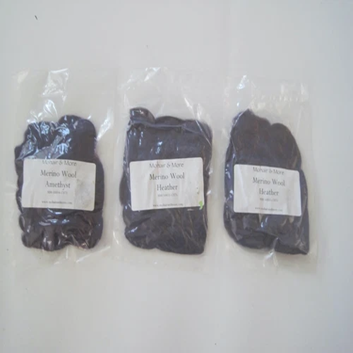 mohair-more-merino-wool-4-ounce-bag-purple-colors-heather-amethyst-lot-3-new