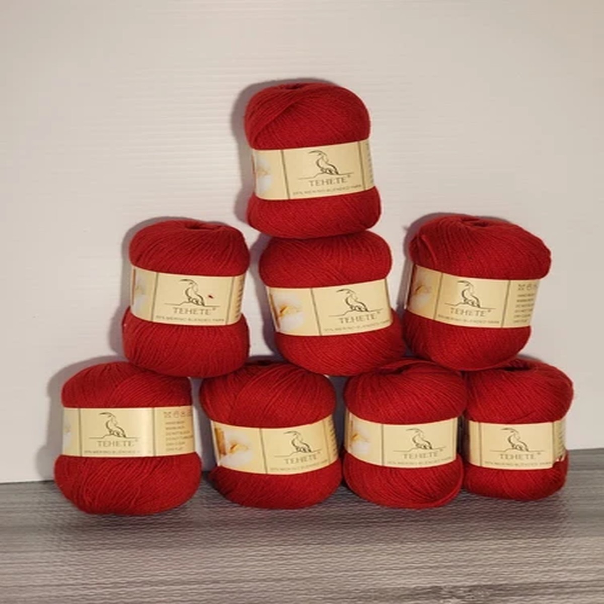 tehete-35-merino-blended-red-yarn-lot-of-8