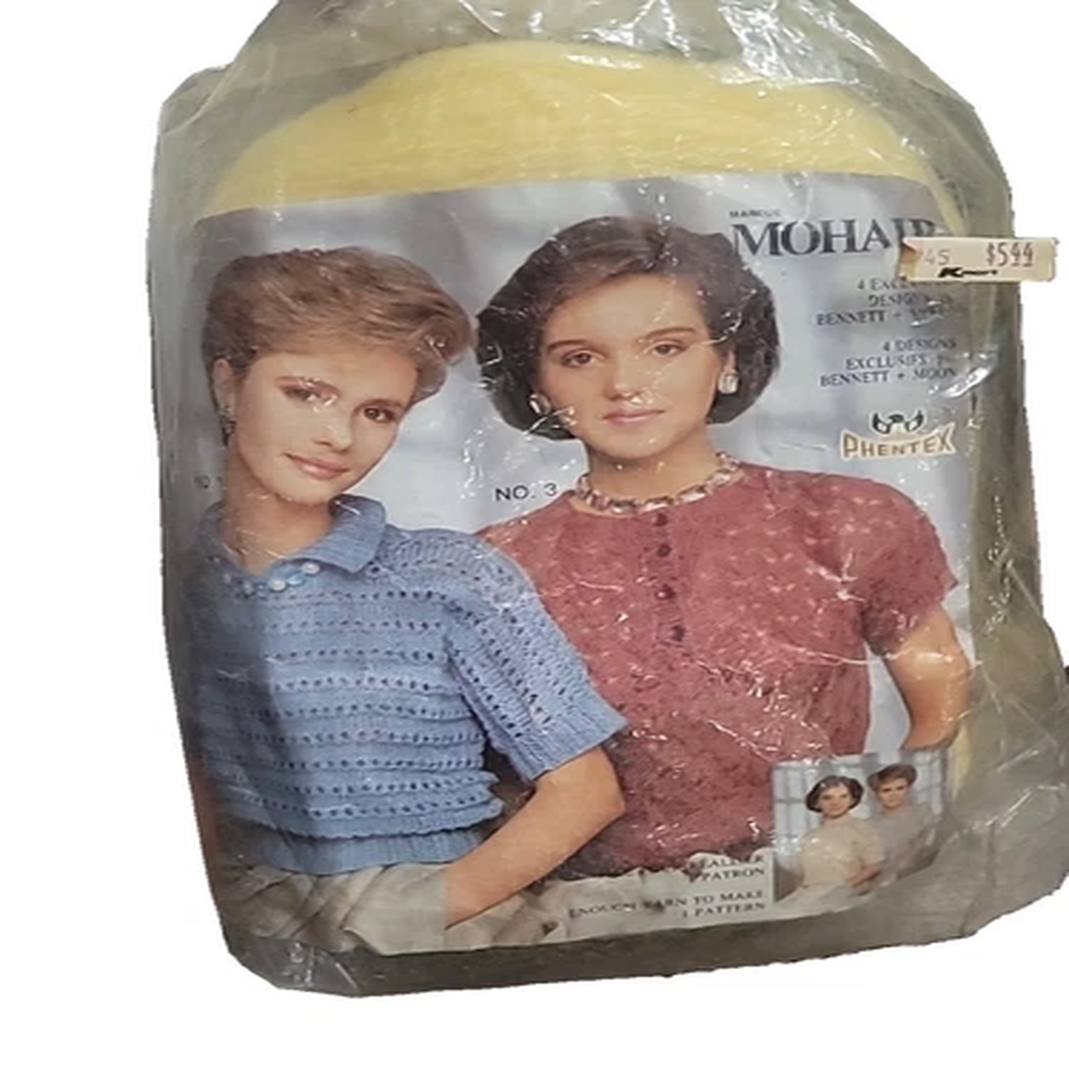 mohair-brand-1-skien-yellow-yarn-4-patterns-85-acrylic-15-mohair