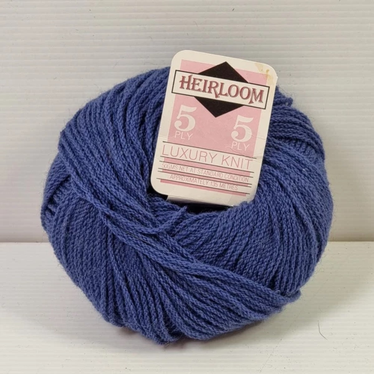 vintage-heirloom-luxury-knitting-crochet-yarn-50g-x-1-blue-5-ply-pure-new-wool