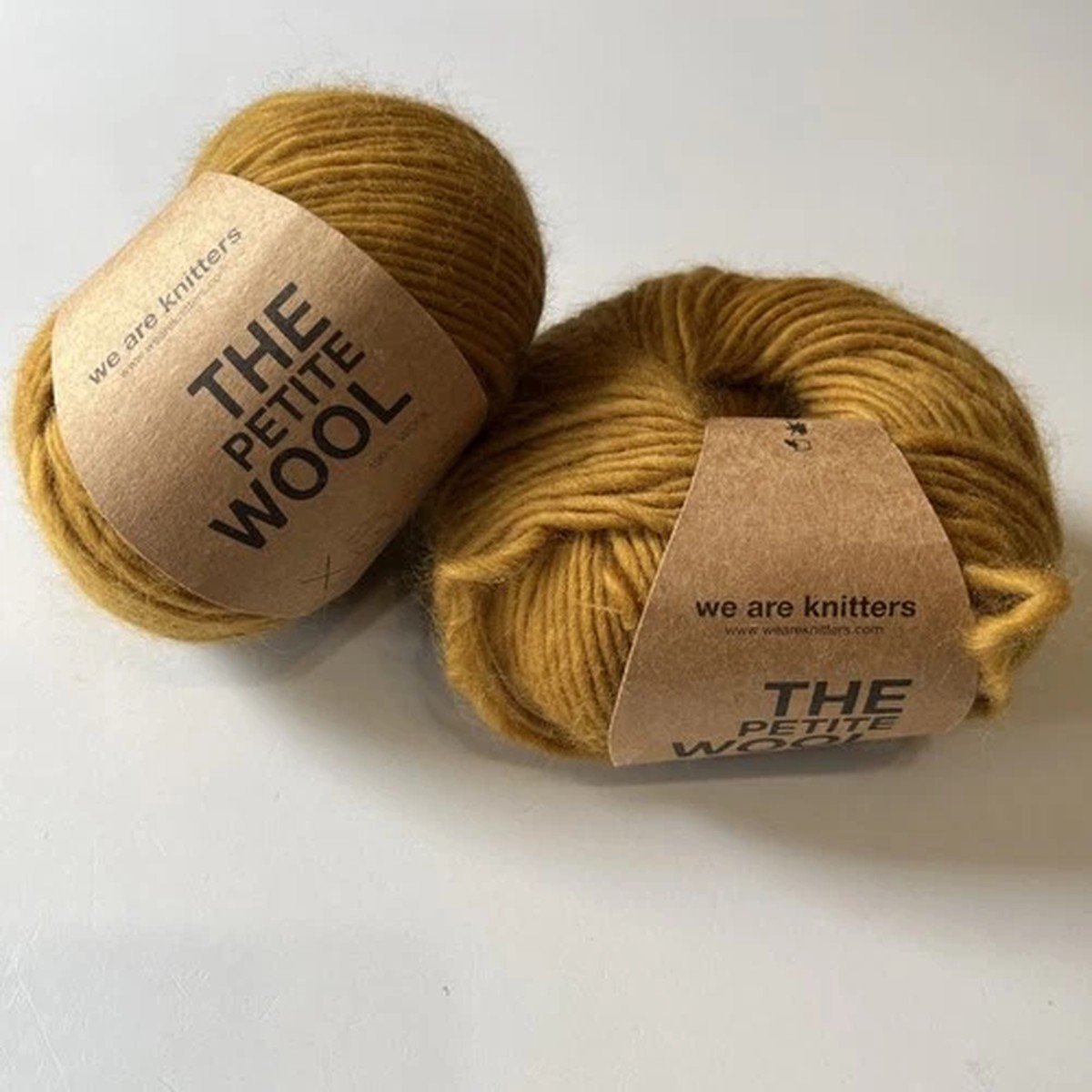 we-are-knitters-the-petite-wool-2-balls-ochre-100g-153yd-ea-100-wool
