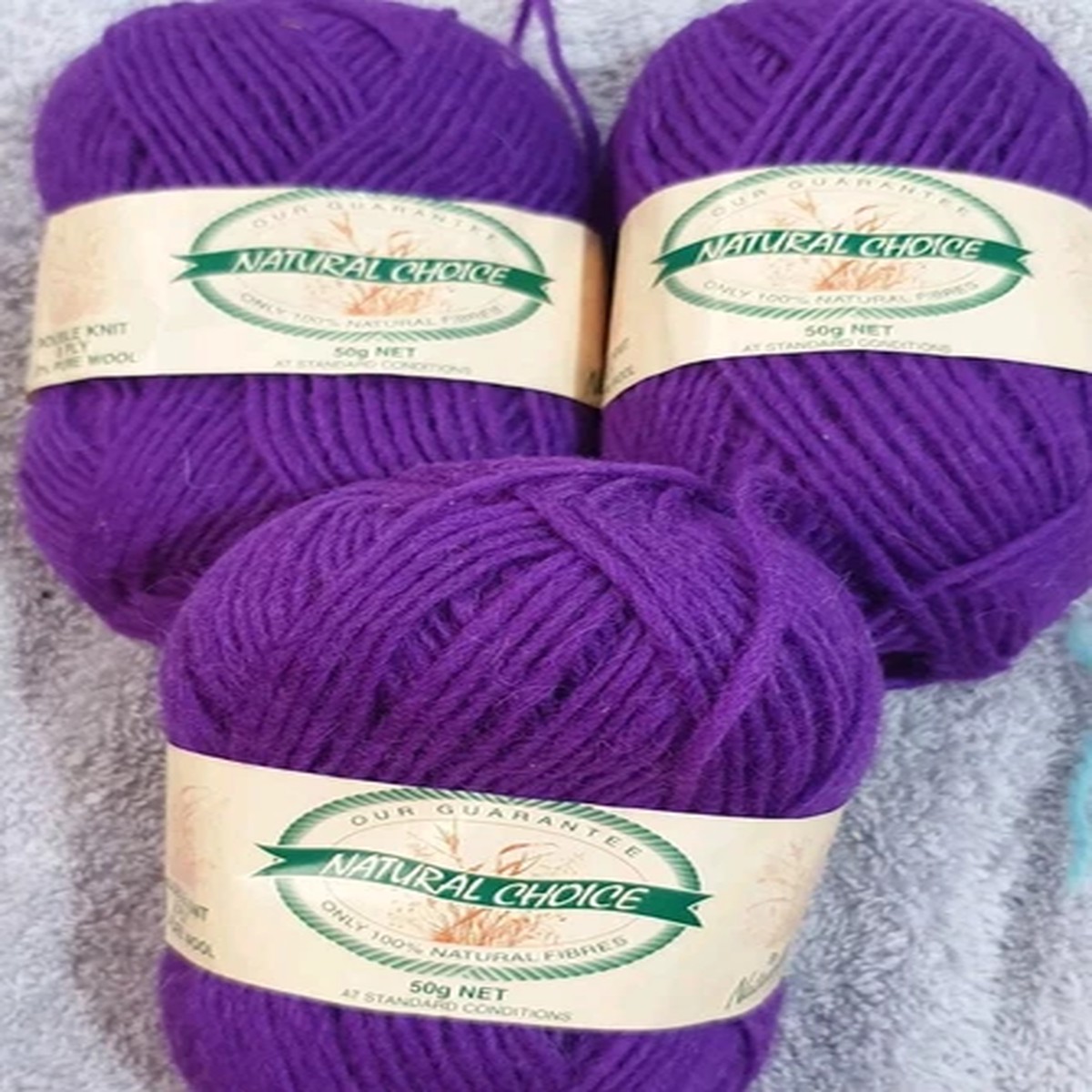 3-ball-of-natural-choice-purple-8ply-pure-wool-knitting-yarn
