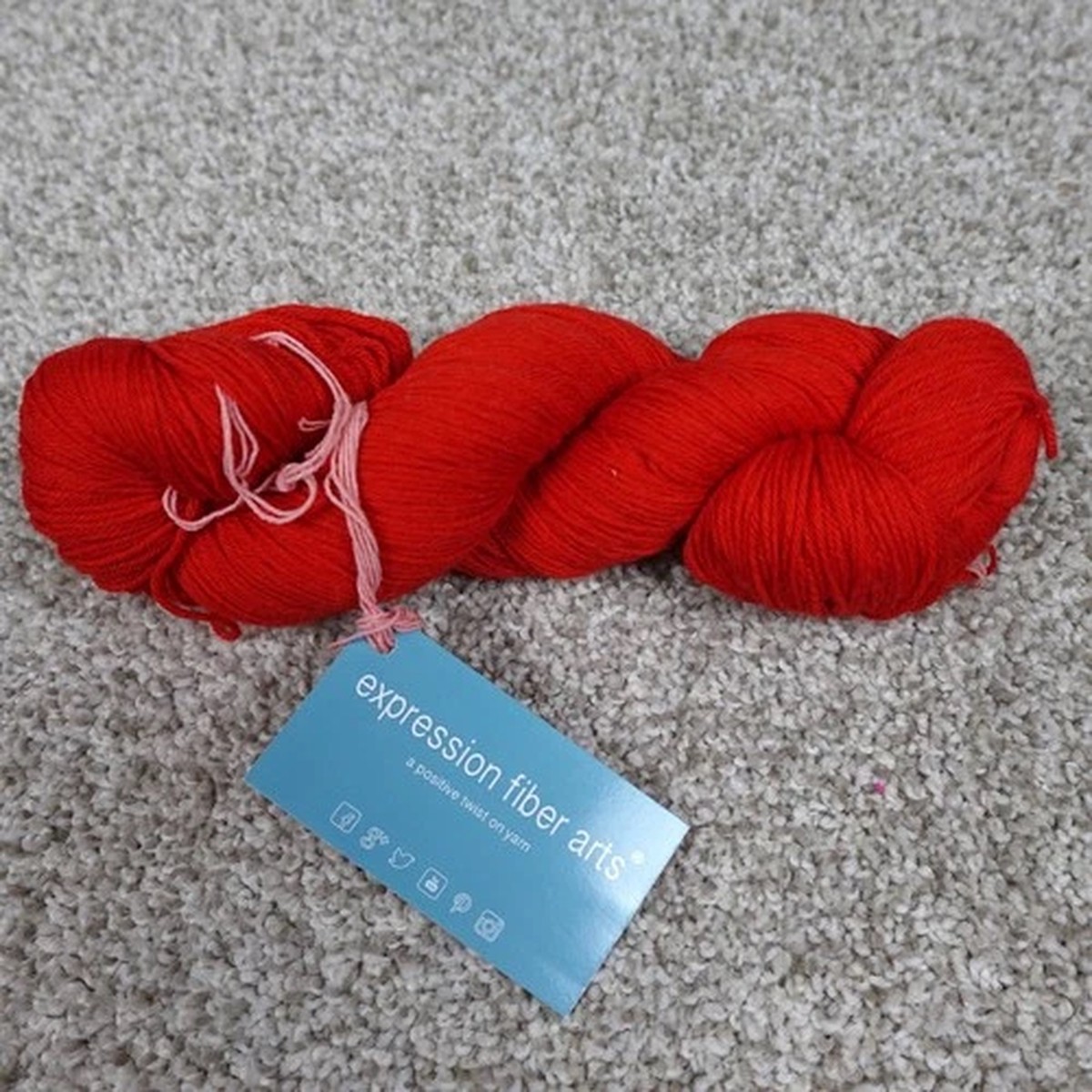expression-fiber-arts-socklove-ravishing-red-superwash-merino-nylon-yarn-400yd