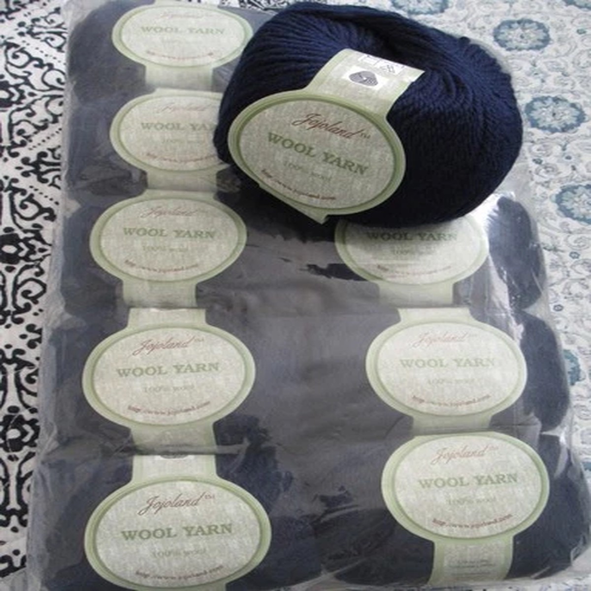 10-skein-lot-110-yds-ea-jojoland-100-wool-yarn-312-navy