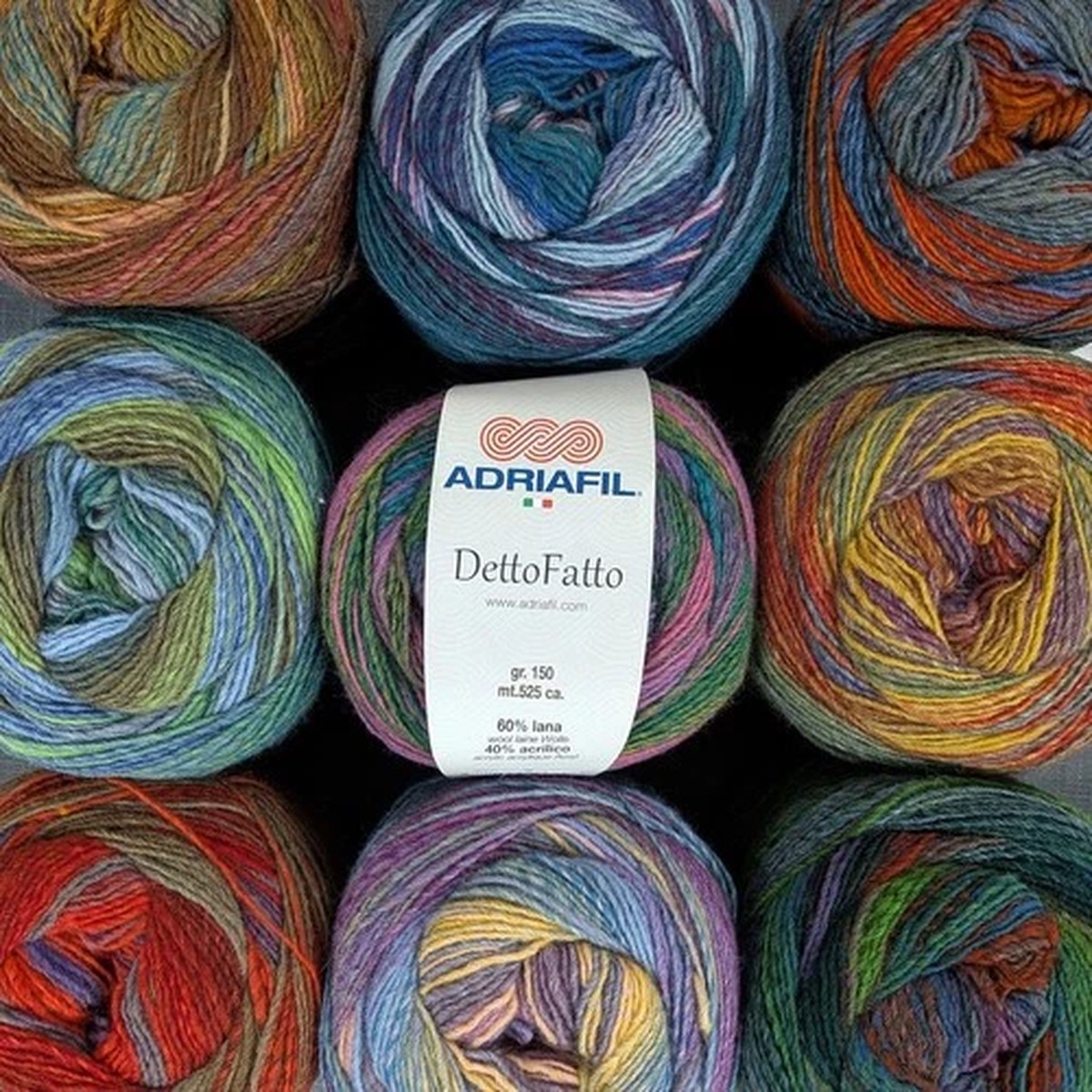 adriafil-dettofatto-dk-knitting-crochet-yarn-wool-self-striping-150g-525m