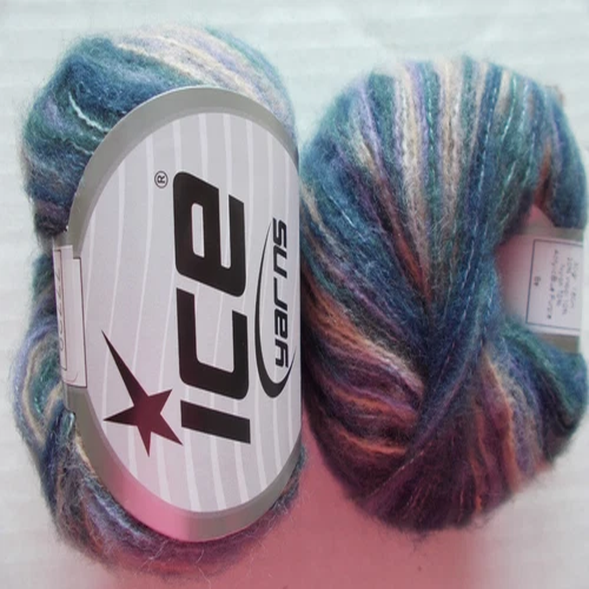 ice-yarns-winter-wool-brushed-yarn-lilac-purple-beige-lot-of-2-198-yds-ea