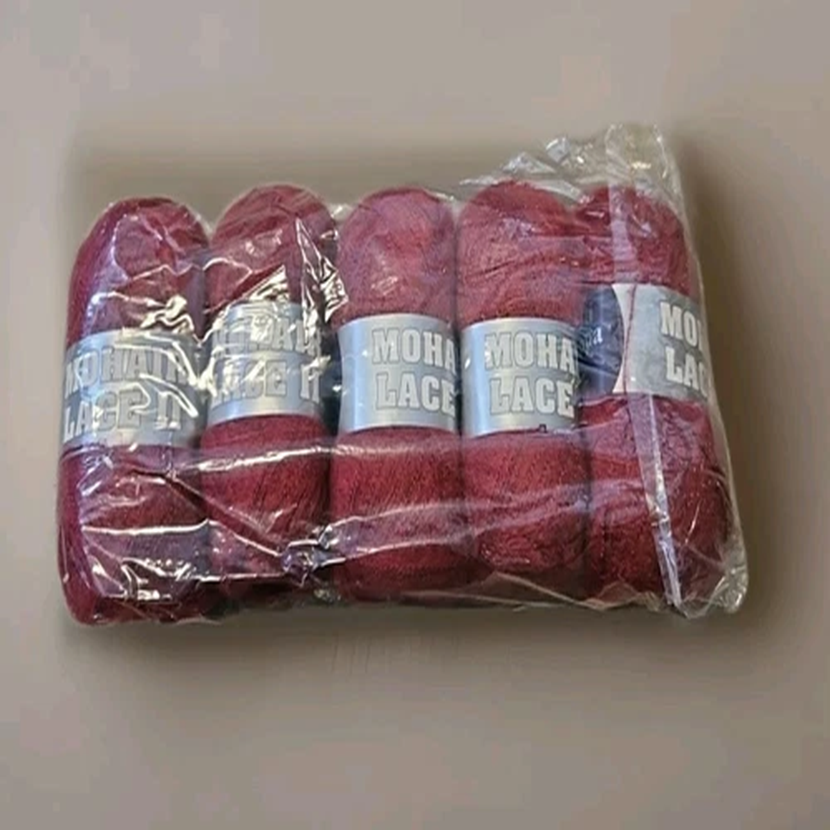 pack-of-5-mohair-lace-ii-yarn-5-skeins-light-burgundywool-mohair-blend