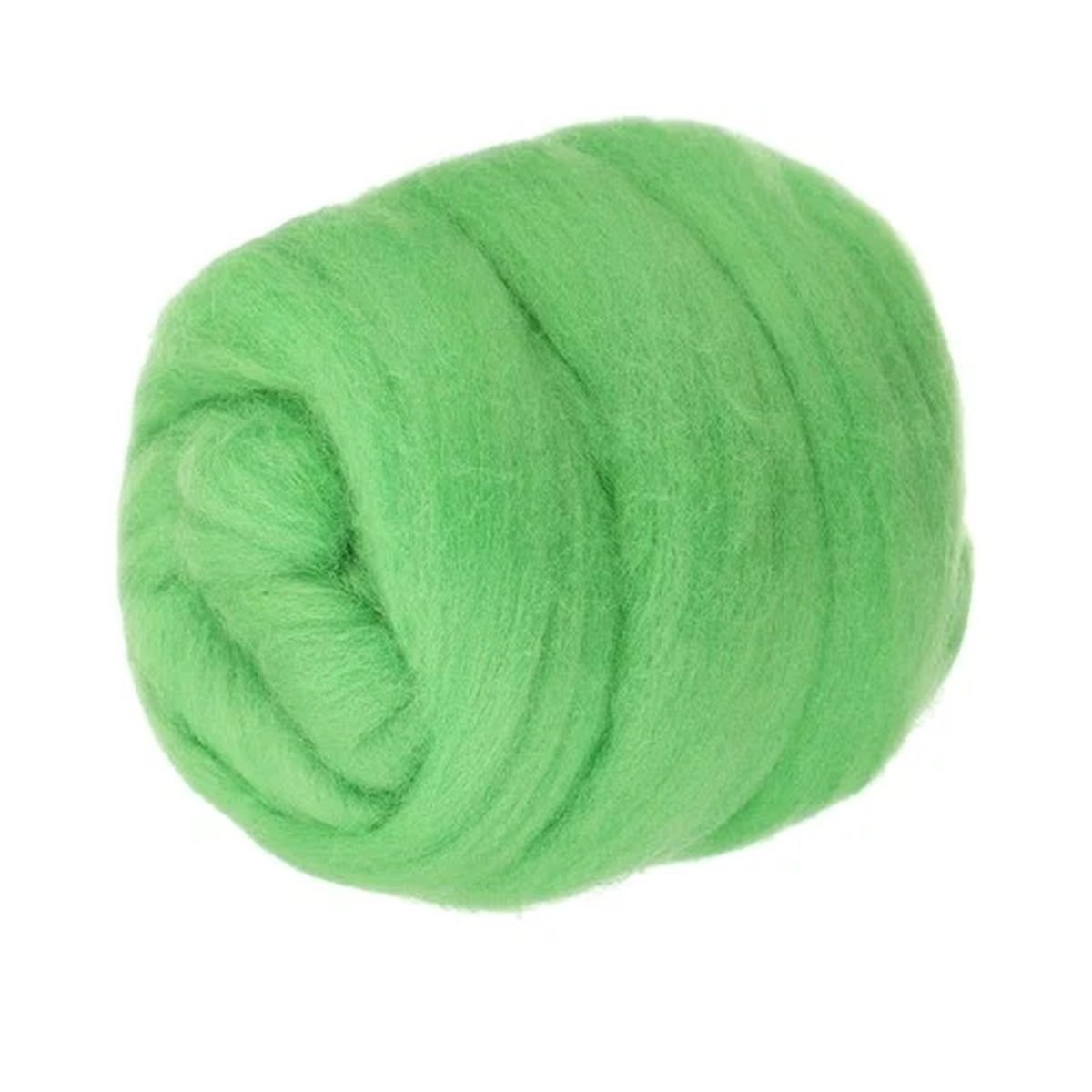 wool-roving-yarn-150g-5-3oz-felting-wool-pure-roving-yarn-light-grass-green
