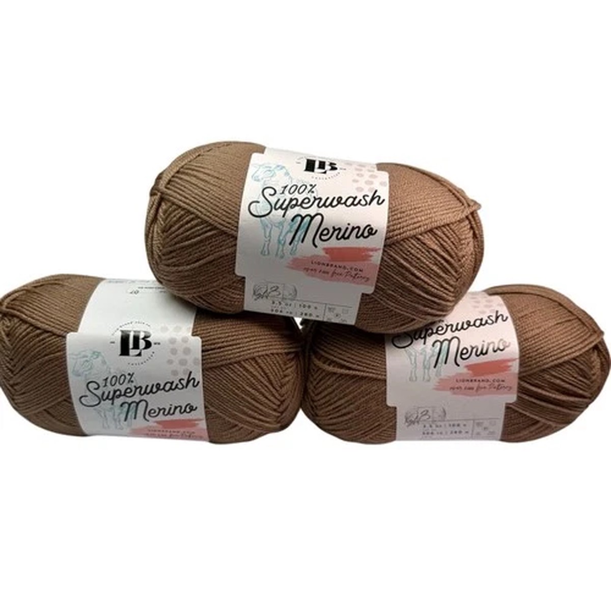 3-skeins-lion-superwash-merino-100-wool-color-122n-mushroom-dk-3-306-yds-280m