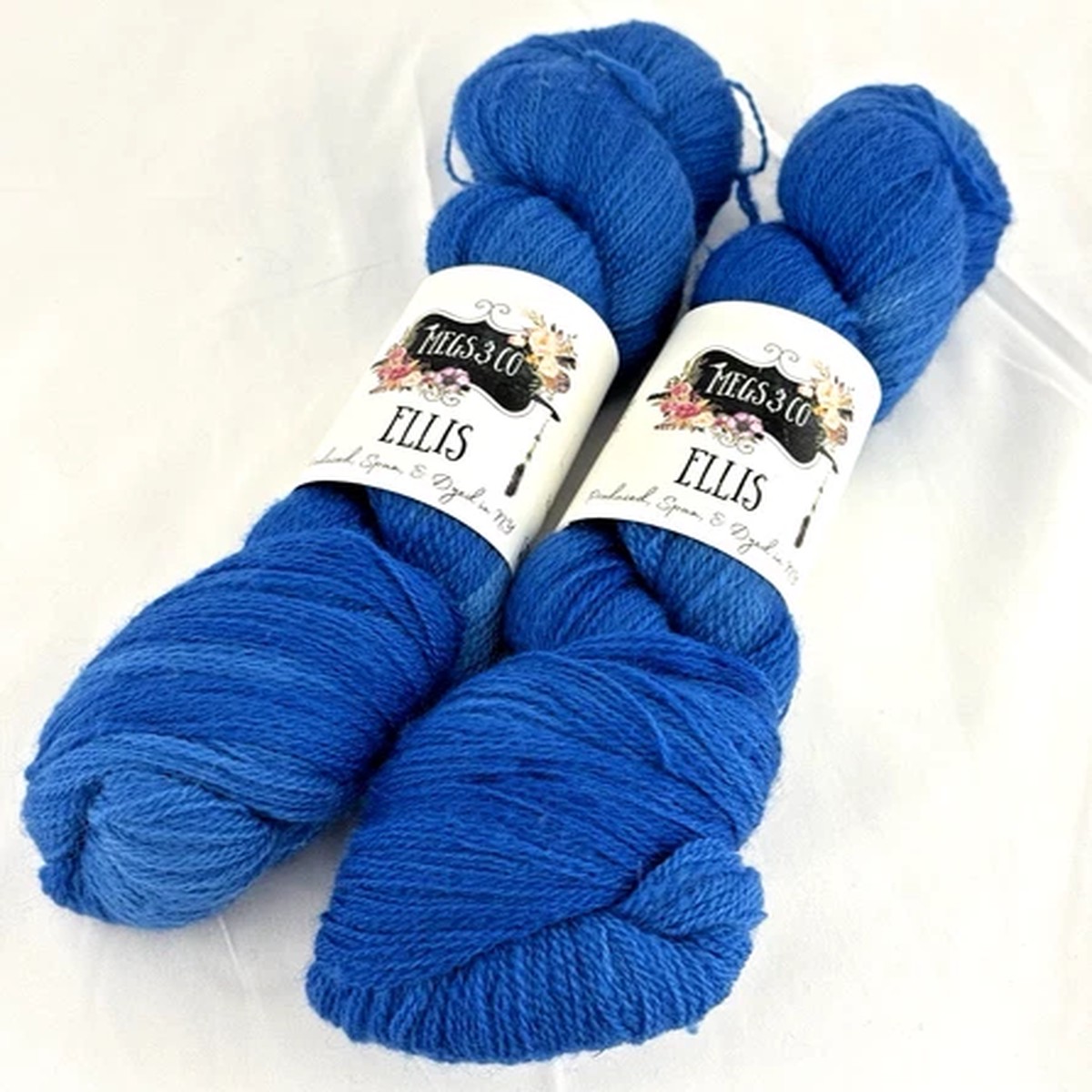 2-skeins-megs-co-ellis-yarn-blue-wool-light-fingering-lace-weight-600-yd-ea