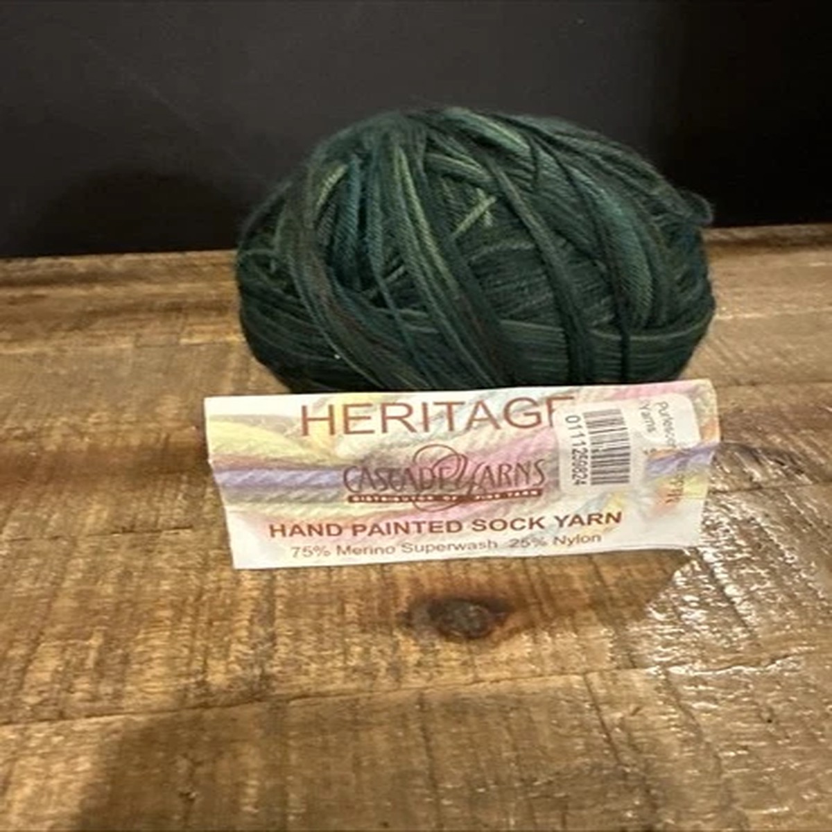 cascade-yarn-heritage-sock-weight-merino-nylon-col-9824-hand-painted-green-105g