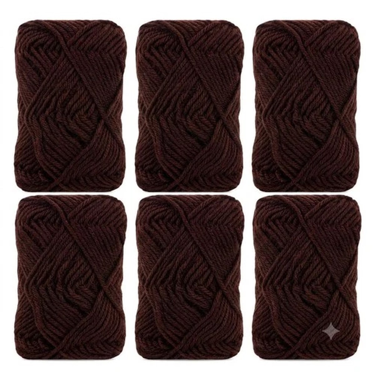 dark-brown-wool-yarn-pack-of-6-for-crochet-knitting-weaving-diy-craft-yarn