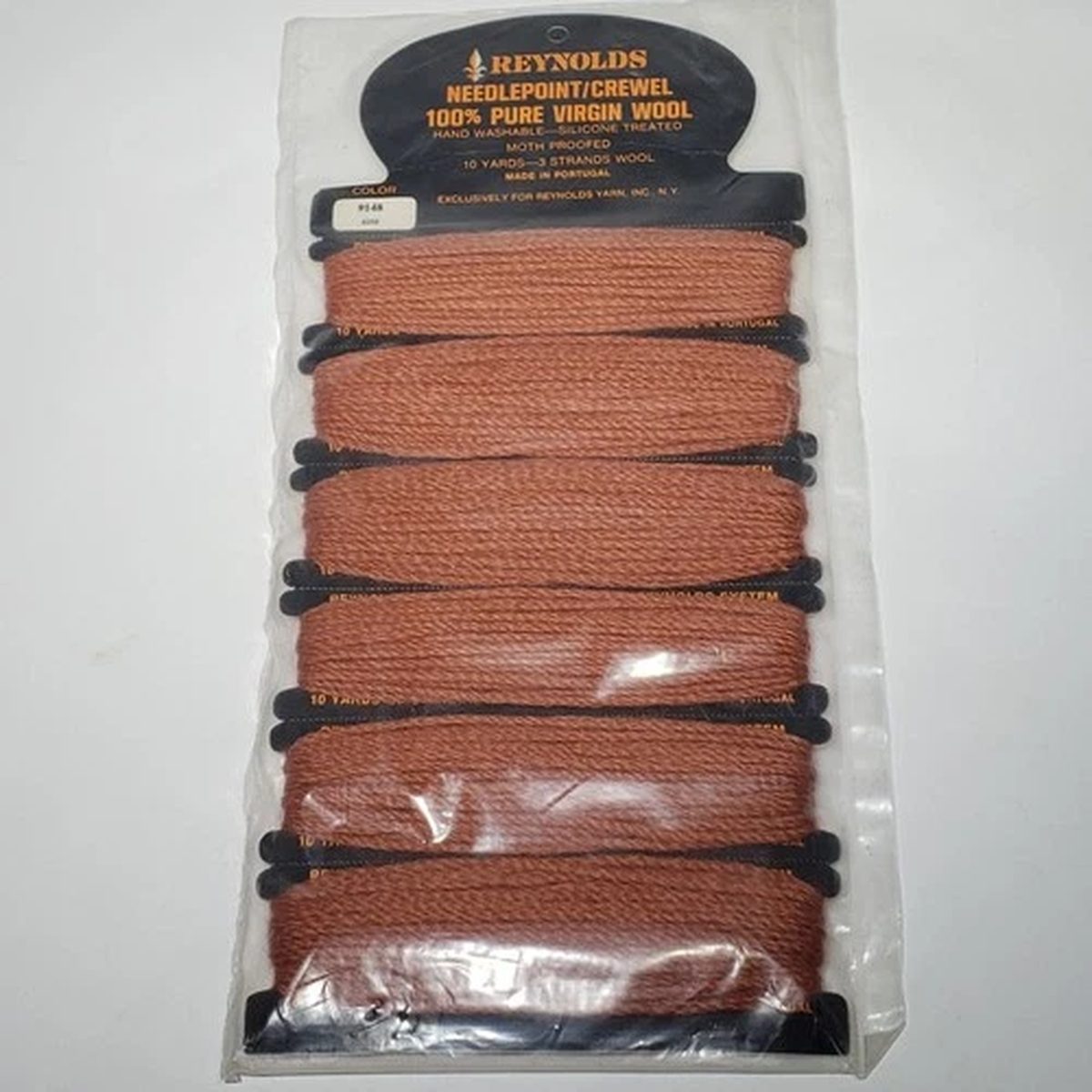 reynolds-needlepoint-crewel-100-pure-virgin-wool-9148-copper-burnt-orange-nos