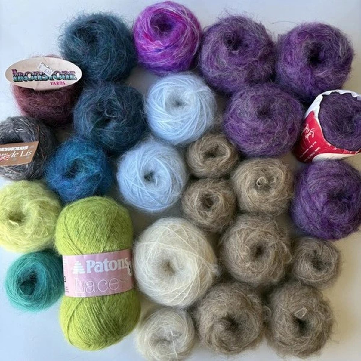read-wool-mohair-yarn-100-pure-multicolor-lot-balls-skeins-1000gr