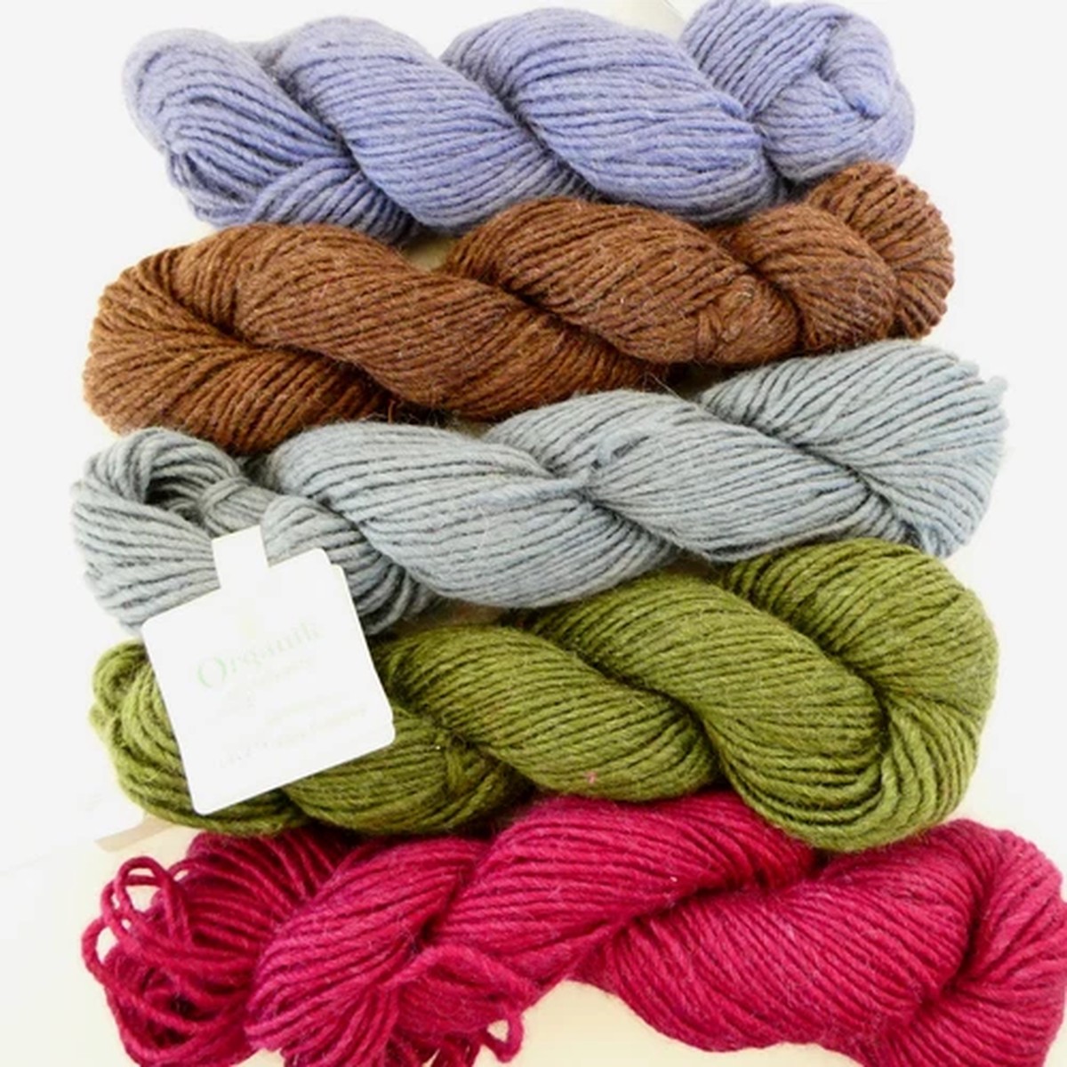 the-fibre-co-organik-yarn-worsted-wt-50g-85yds-wool-alpaca-silk-blend-in-5-color