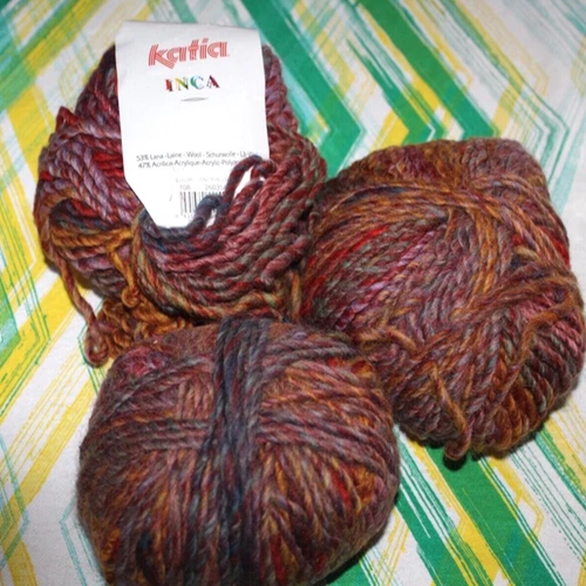 katia-inca-yarn-lot-variegated-53-wool-108-made-in-spain-craft-r-9