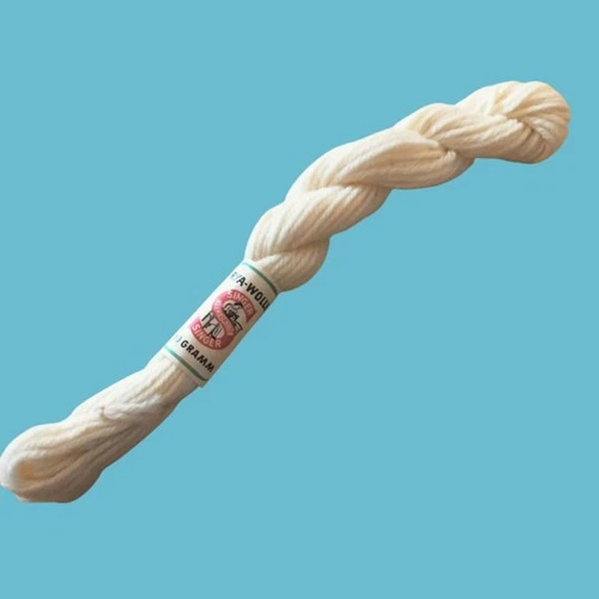 singer-rya-wolle-tapestry-wool-10g-cream-yarn-color-41-germany-skein