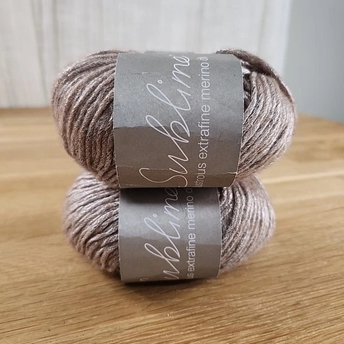 2-balls-sublime-luxurious-extrafine-merino-dk-yarn-shade-mink-discontinued