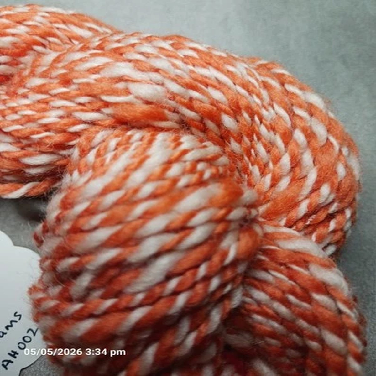 hand-spun-pure-wool-orange-cream-58grams
