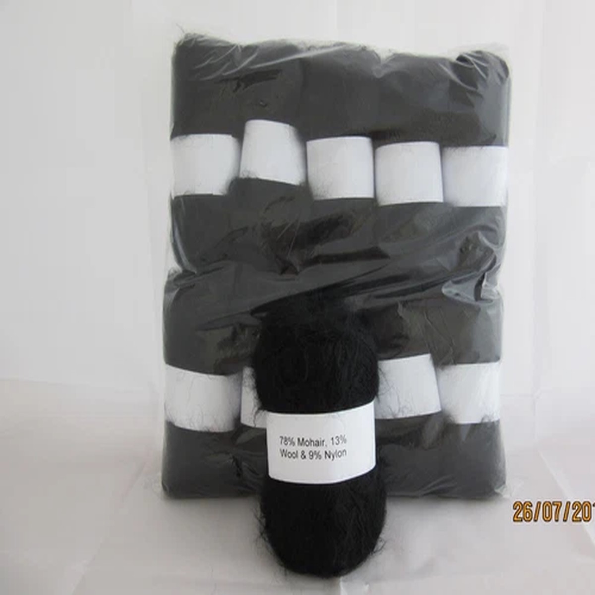 mohair-wool-yarn-50g-ball-black-78-mohair-double-knitting-2nm