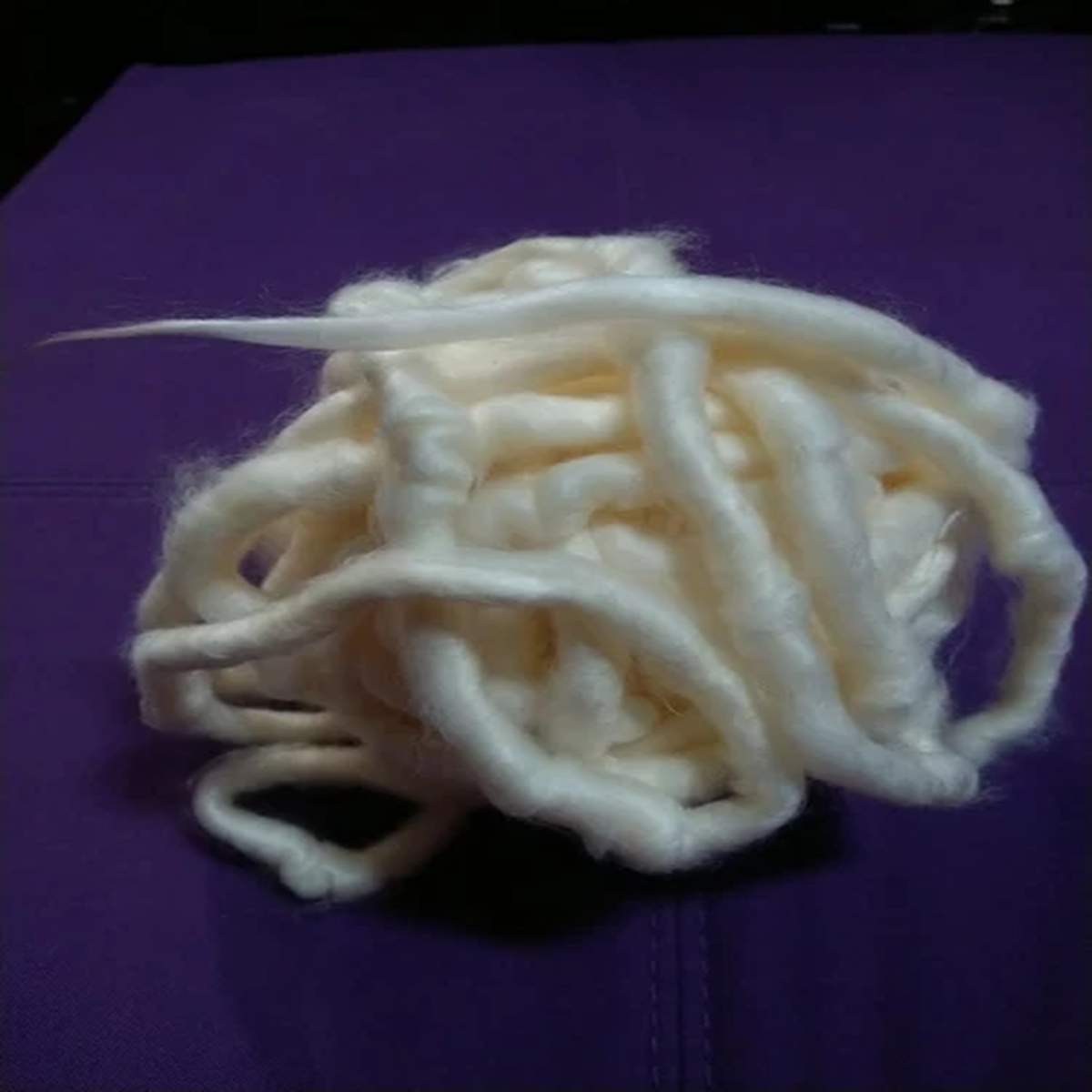 skein-of-cream-colored-felting-cotton-or-wool-chunky-yarn