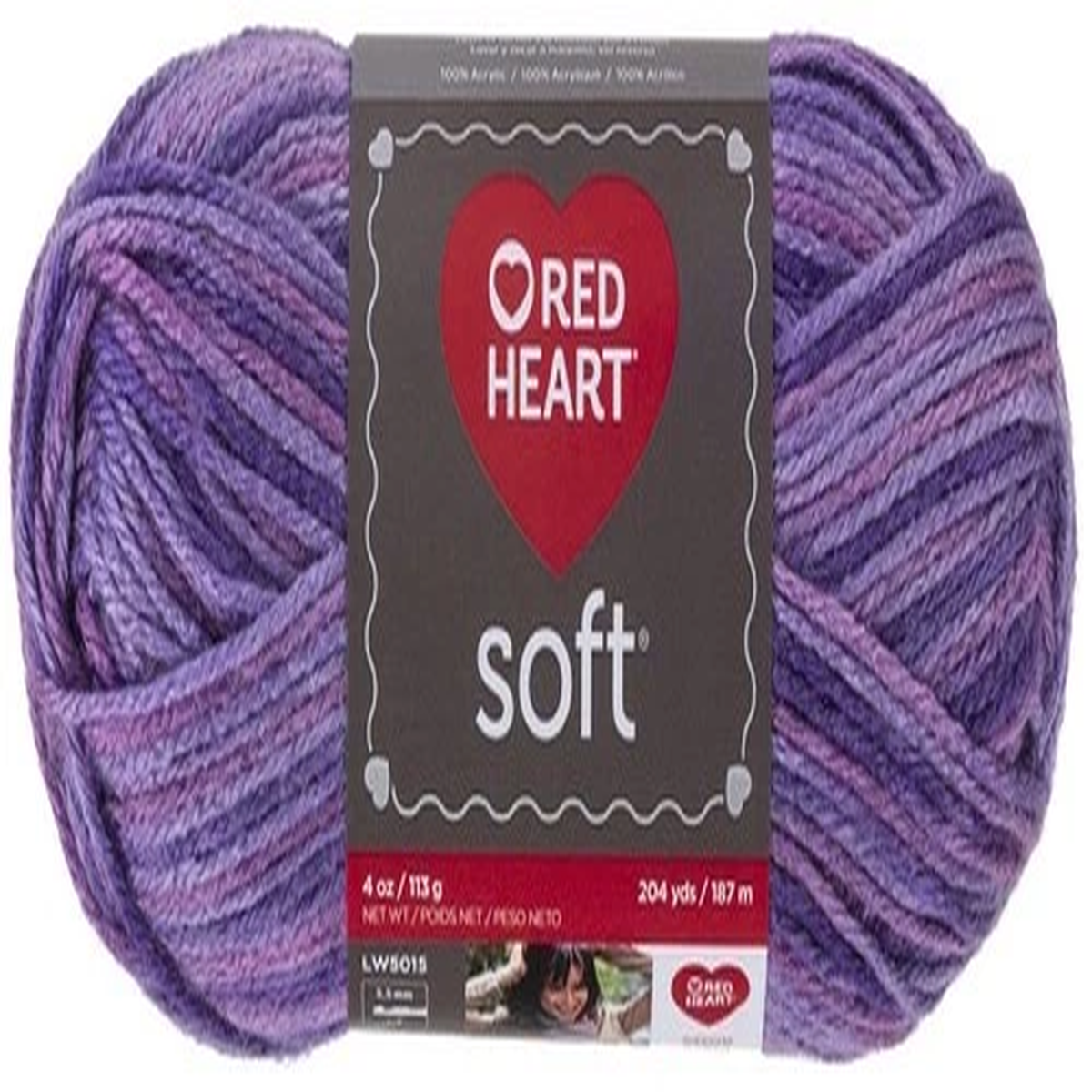 red-heart-soft-yarn-plummy-color-100-acrylic-5-oz-256-yards-for-knitting-cro