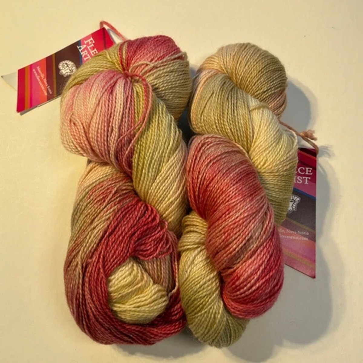 fleece-artist-yarn-2-skeins-nyoni-multi-color-merino-mohair-nylon-silk-nos