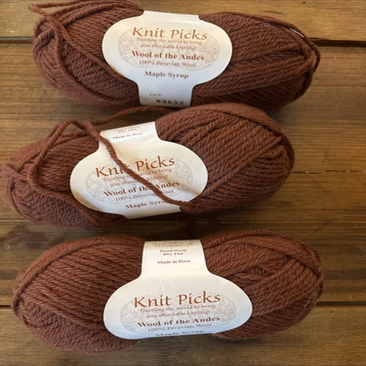 3-skeins-knit-picks-wool-of-the-andes-maple-syrup