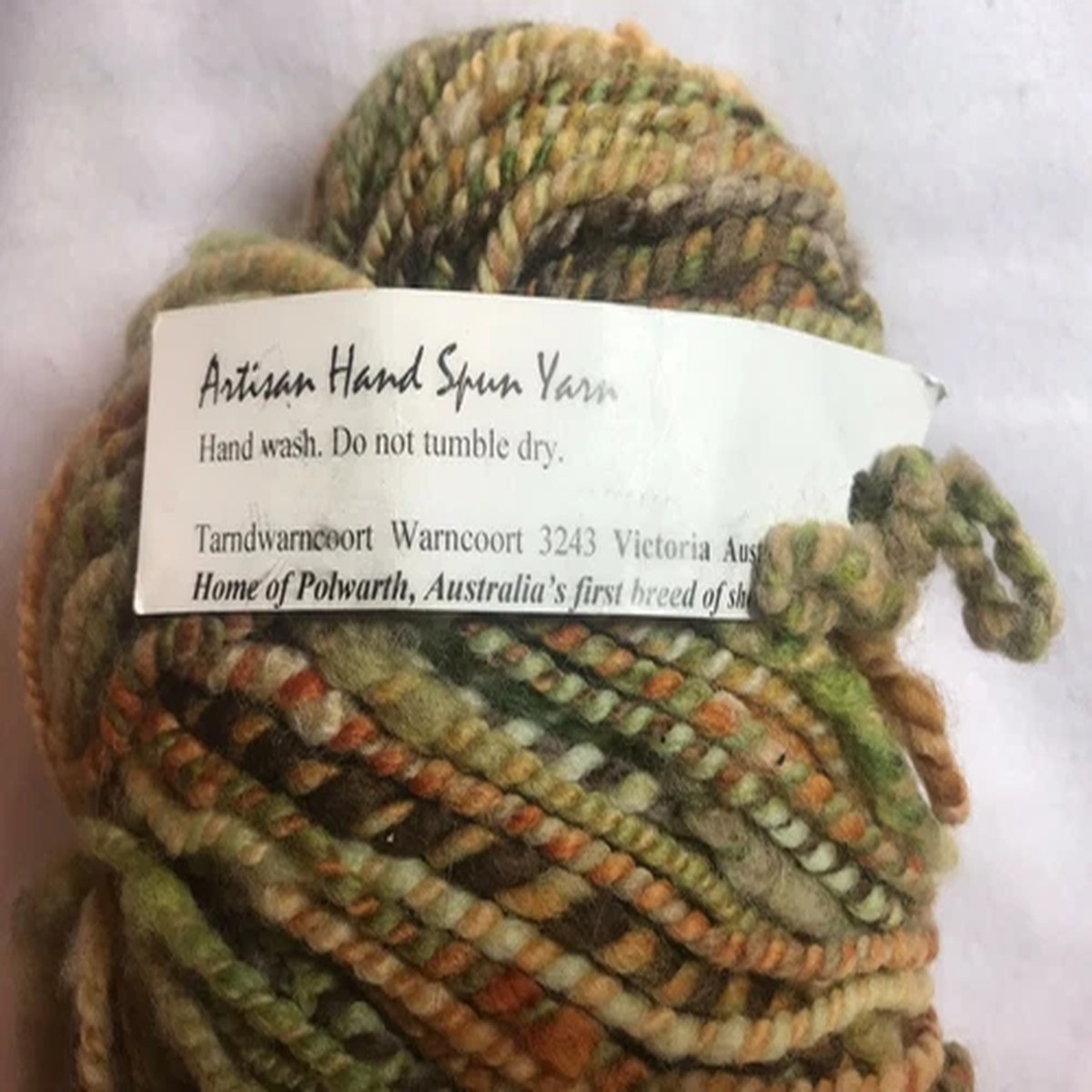 artisan-hand-spun-polworth-wool-yarn-bulky-australian-ll