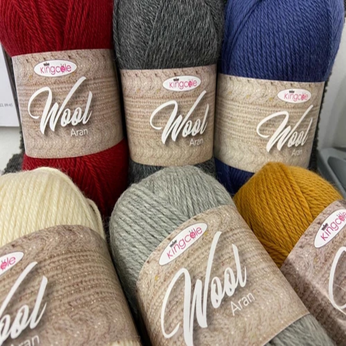 king-cole-aran-100-superwash-wool-yarn-by-100g-ball-various-colours