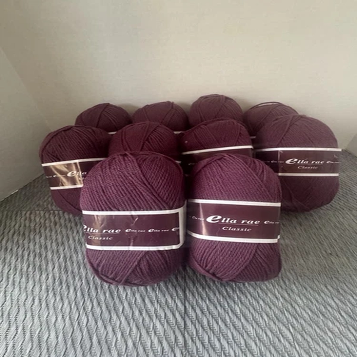 ella-rae-classic-yarn-color-24-plum-100-wool-219yds-100g-lot-of-10