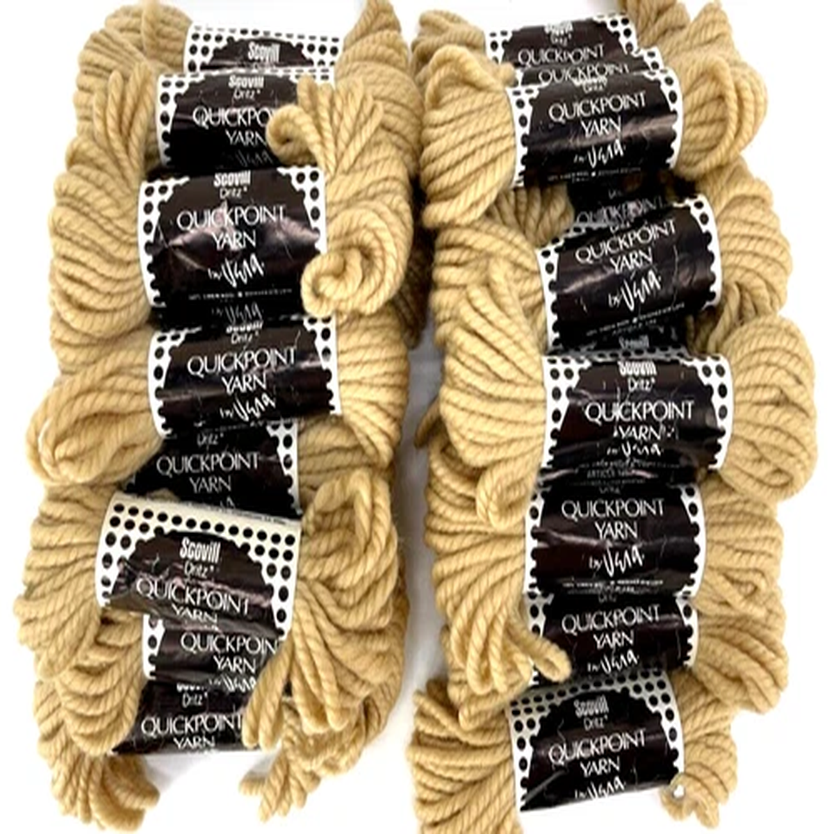 lot-of-26-scovill-dritz-quickpoint-100-virgin-wool-needlepoint-yarn-ivory-423