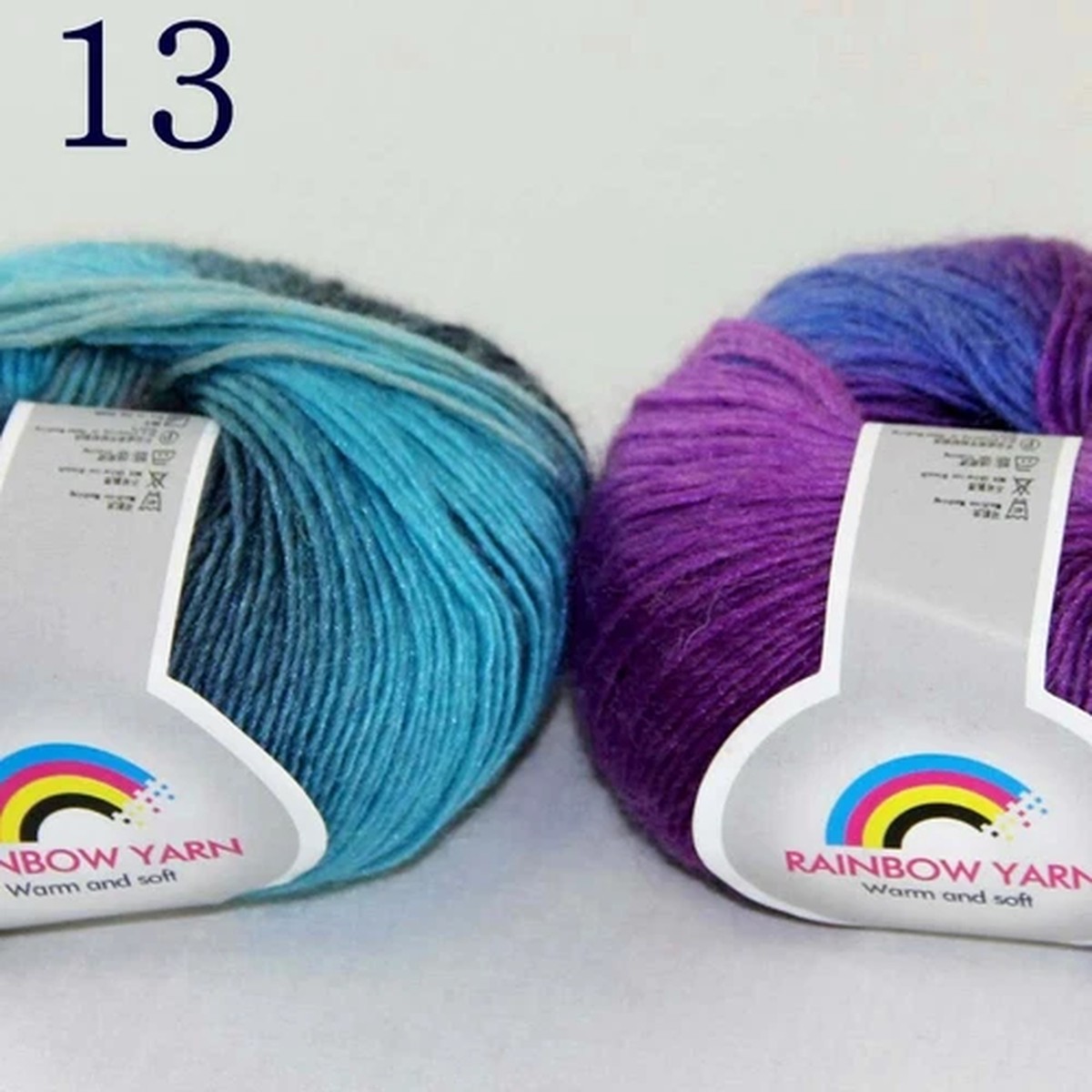 sale-2ballsx50gr-colorful-rainbow-rug-shawl-cashmere-wool-hand-crochet-yarn-13