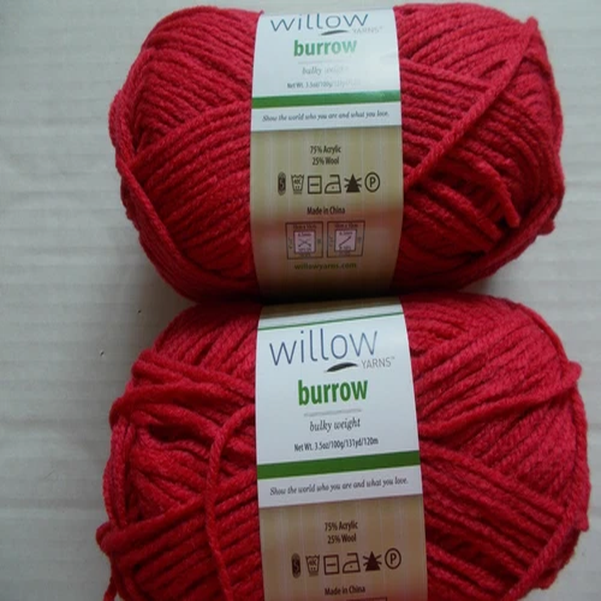 willow-yarns-burrow-bulky-wool-blend-yarn-azalea-lot-of-2-131-yds-ea