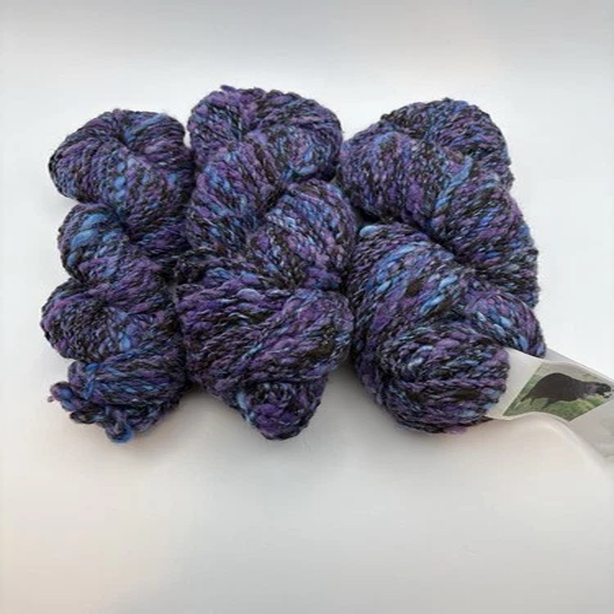 lot-of-3-large-hand-spun-bfl-sparkle-bulky-3-ply-400g-200-yds-total-usa-read