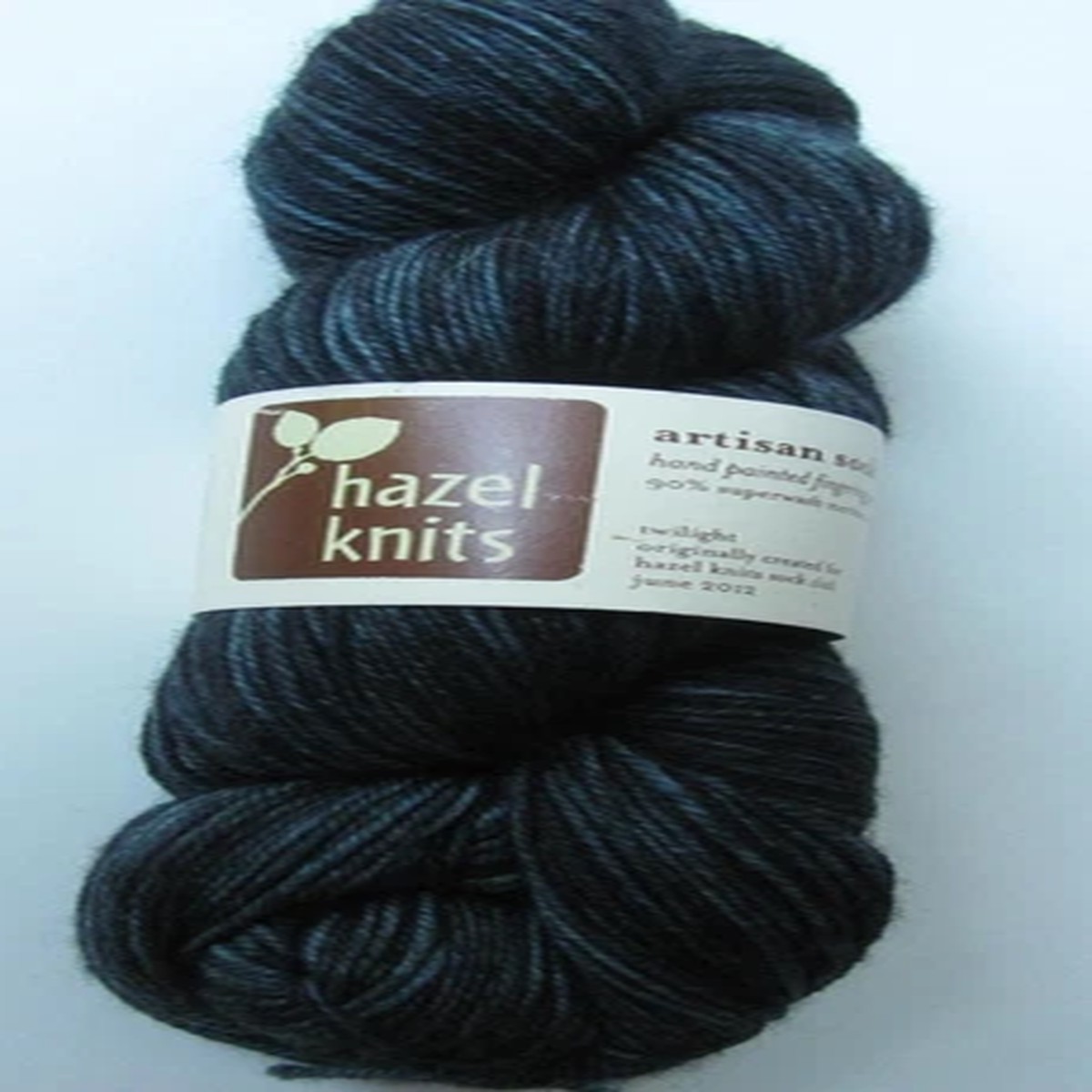 hazel-knits-artisan-sock-yarn-color-twilight-blue-90-10-merino-wool-nylon-400-yd