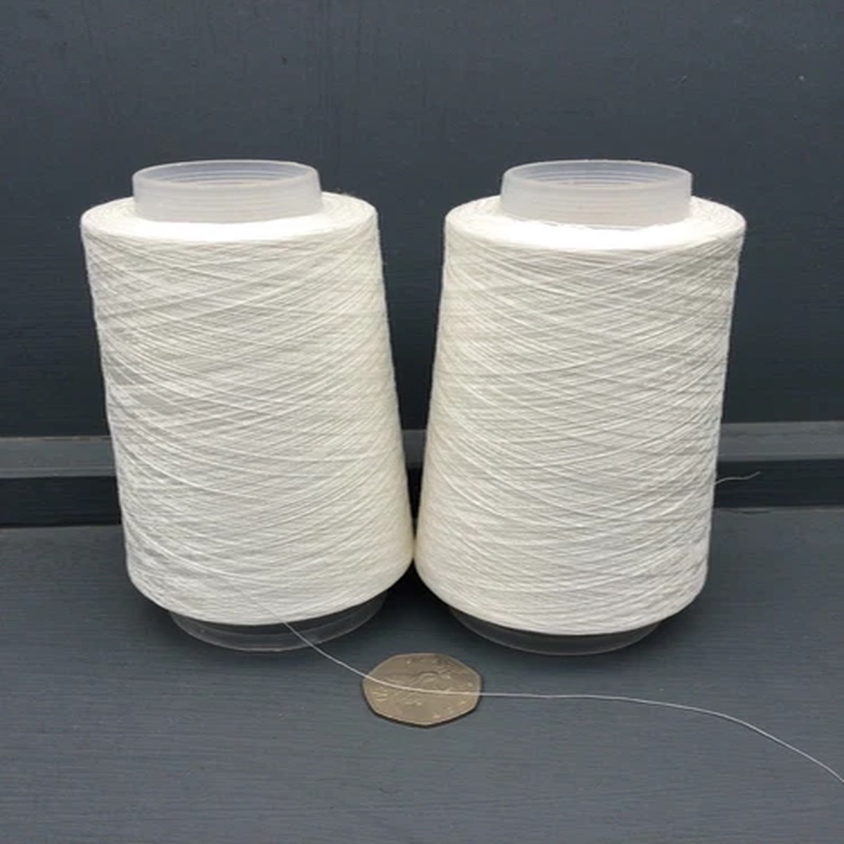 2x100g-cone-very-fine-2-100-merc-cotton-imitation-silk-yarn-raw-white-ecru