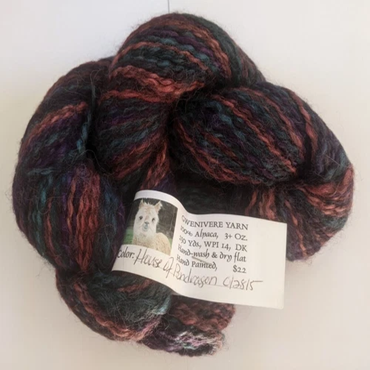 avalon-springs-farm-gwenivere-house-of-pendragon-hand-painted-alpaca-yarn
