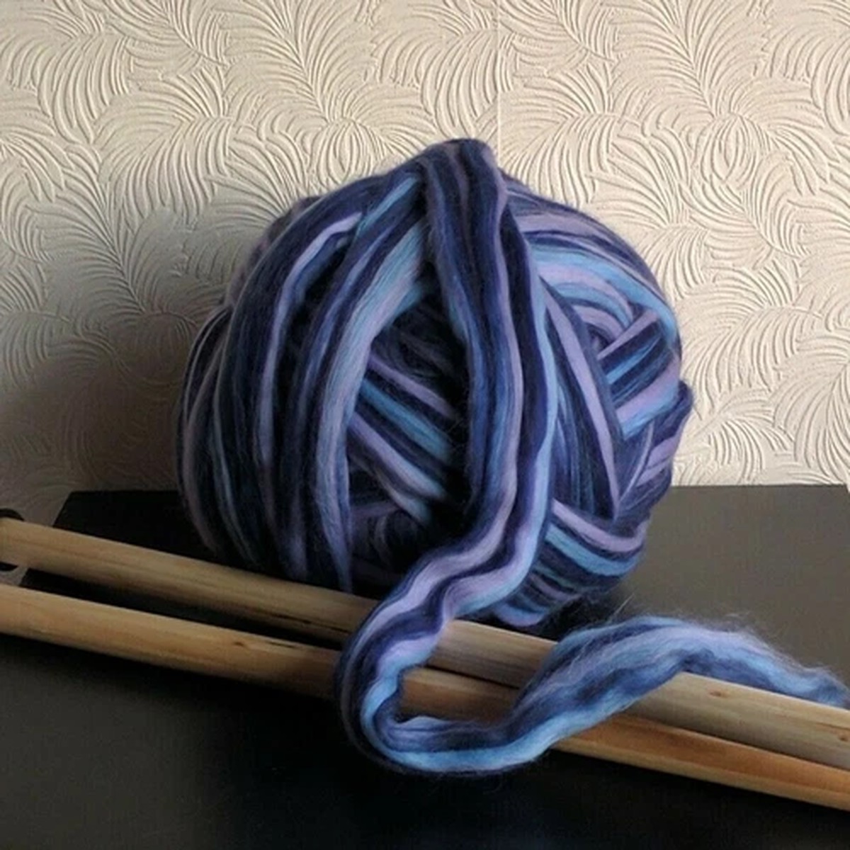 100g-pure-100-merino-wool-blue-purple-multicolor-giant-knitting-yarn-jumbo-yarn