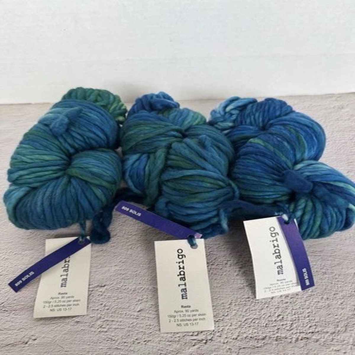 mal-abrigo-rasta-yarn-color-809-solis-90yds-150g-100-merino-lot-of-3