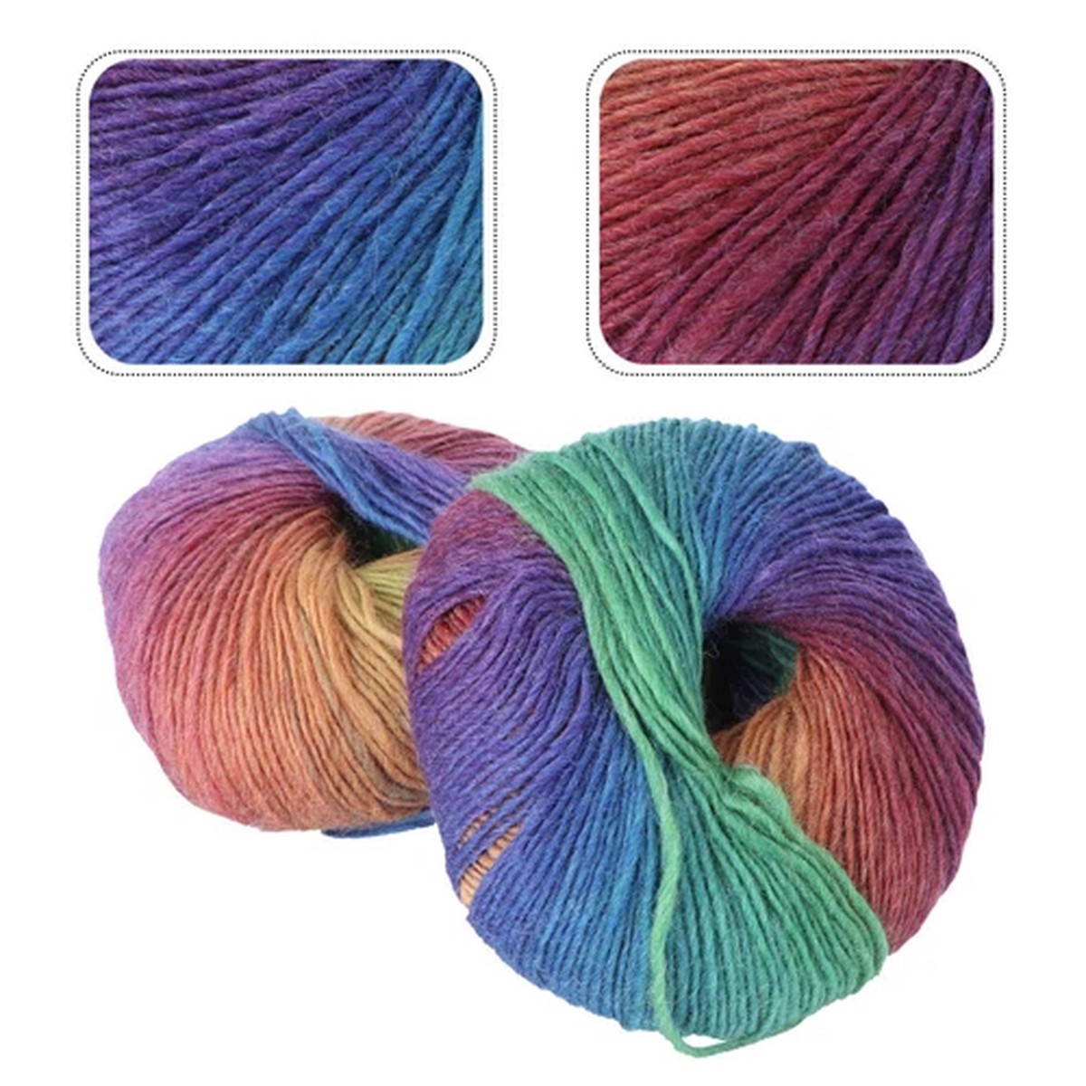 2-rolls-rainbow-wool-cotton-yarn-colorful-yarn-sewing-wool-yarn-knitting
