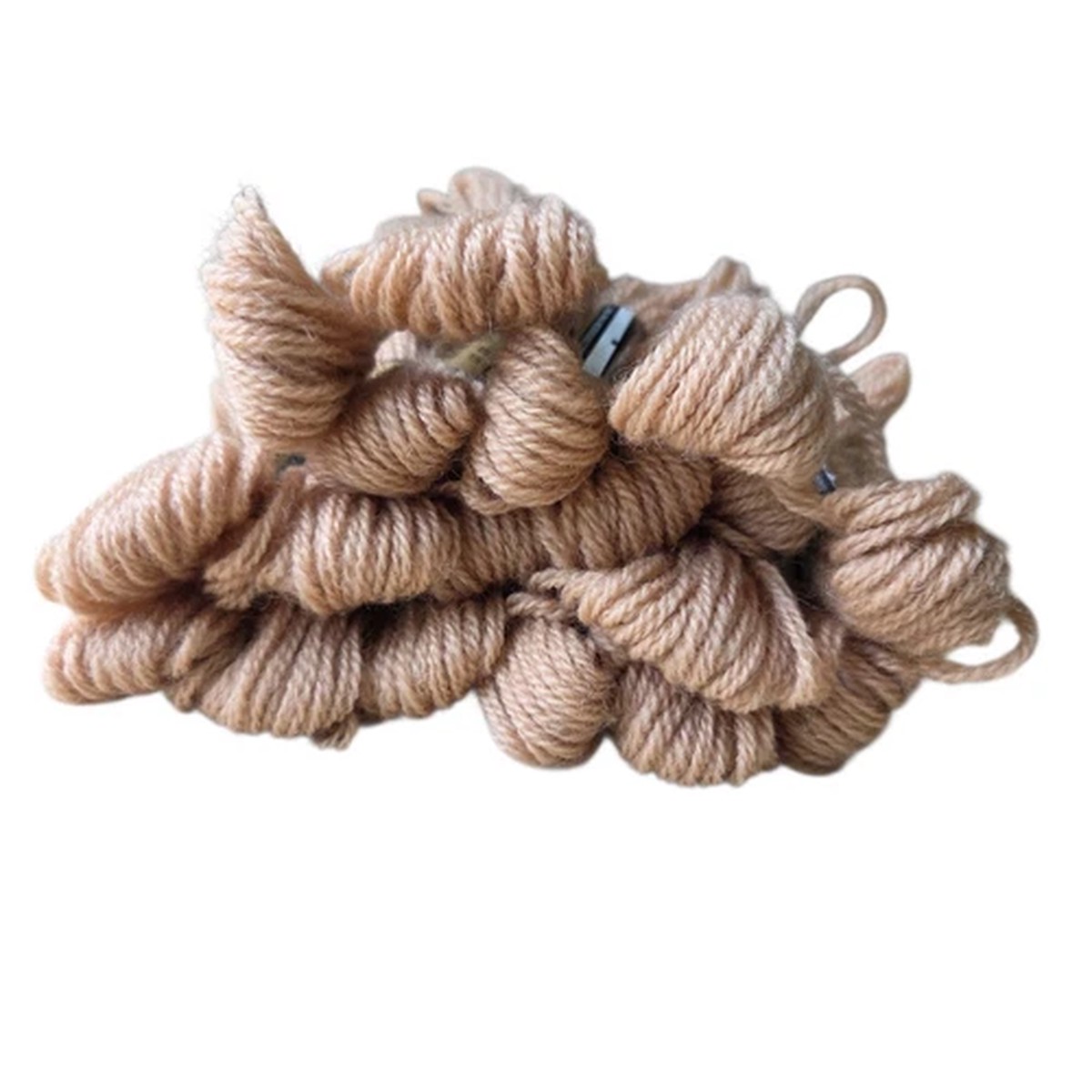 paternayan-persian-yarn-lot-of-18-skeins-beige-flesh-3-ply-wool-tapestry