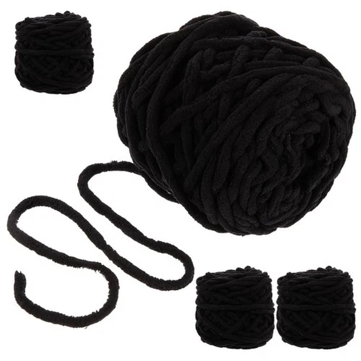 black-thick-wool-knitting-yarn-durable-polyester-thread-for-crochet-and-weaving