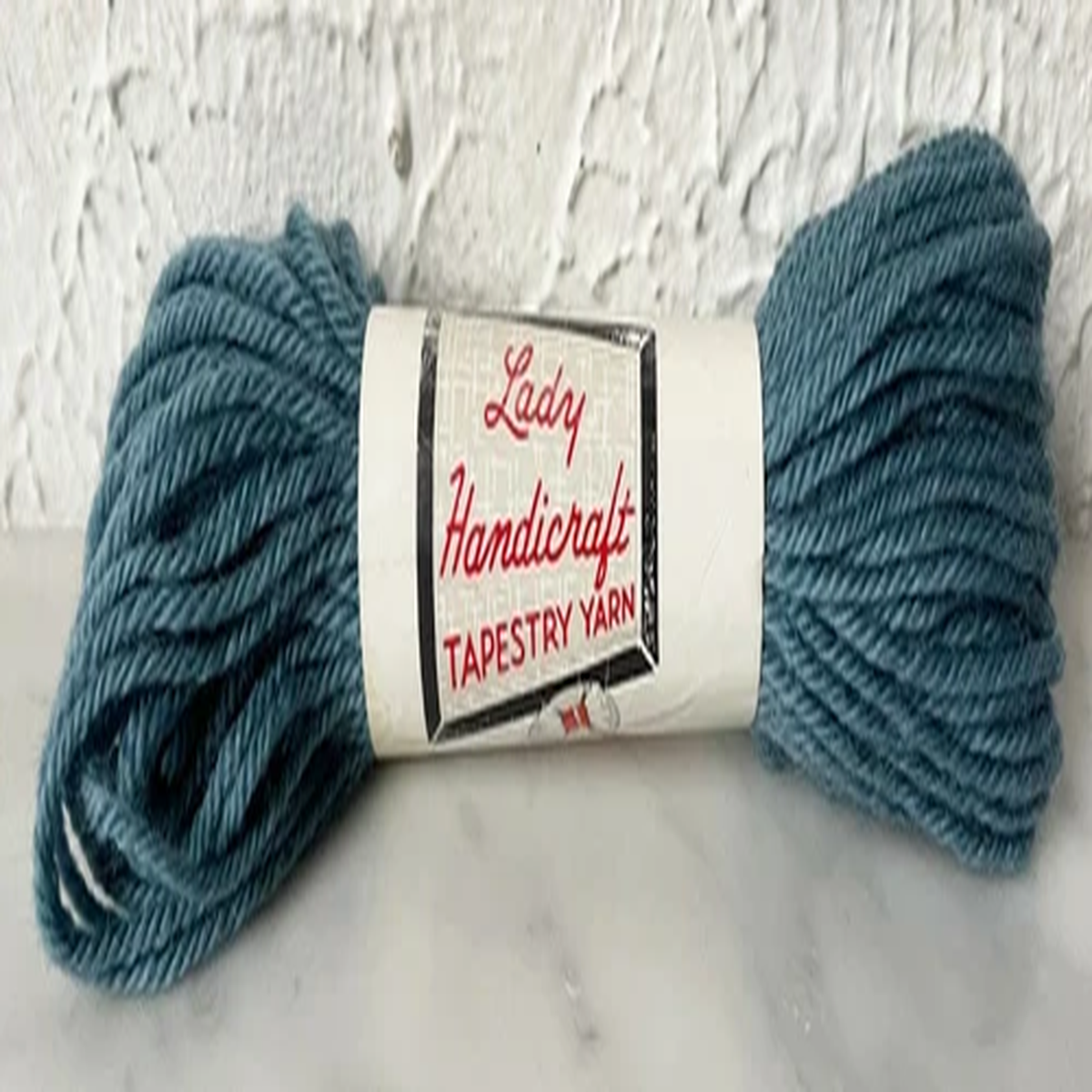 vintage-lady-handicraft-tapestry-needlepoint-wool-yarn-1-skein-powder-blue