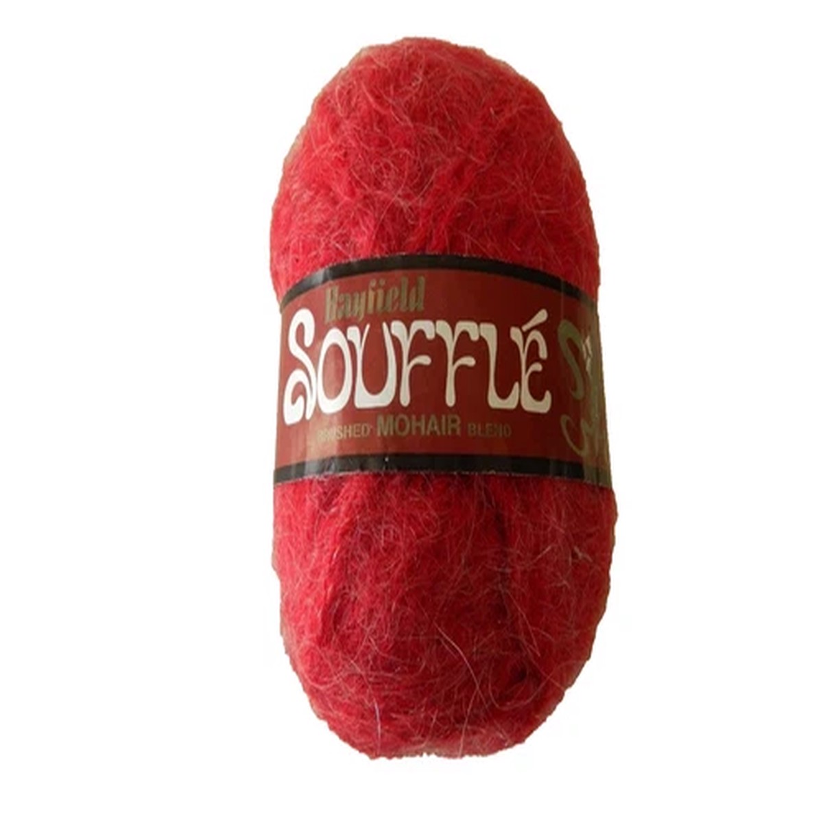 yarn-hayfield-mohair-acrylic-wool-souffle-versailles-red-white-fluff-craft-hobby