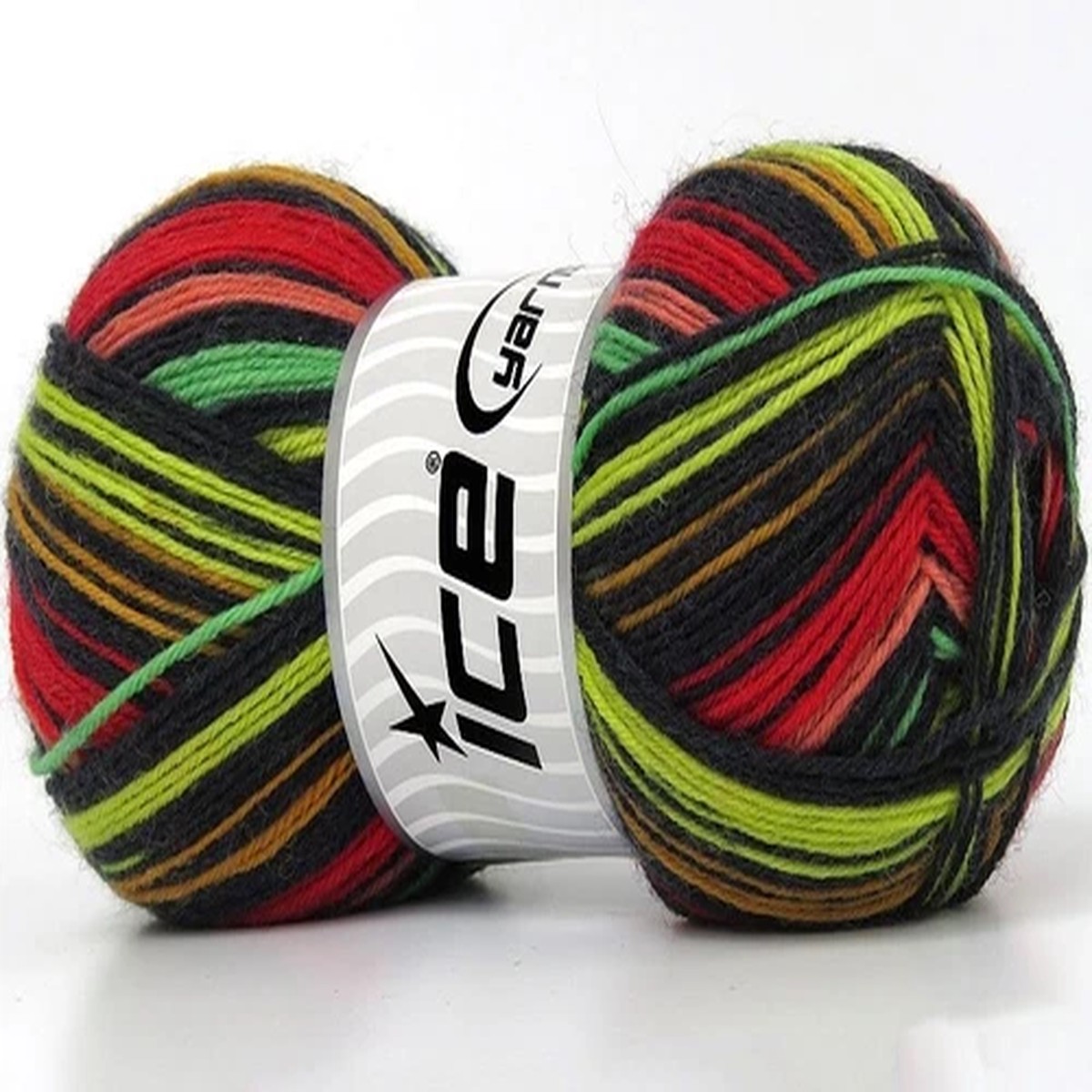 1-100-gram-smart-sock-yarn-ice-80078-red-green-black-superwash-wool-nylon