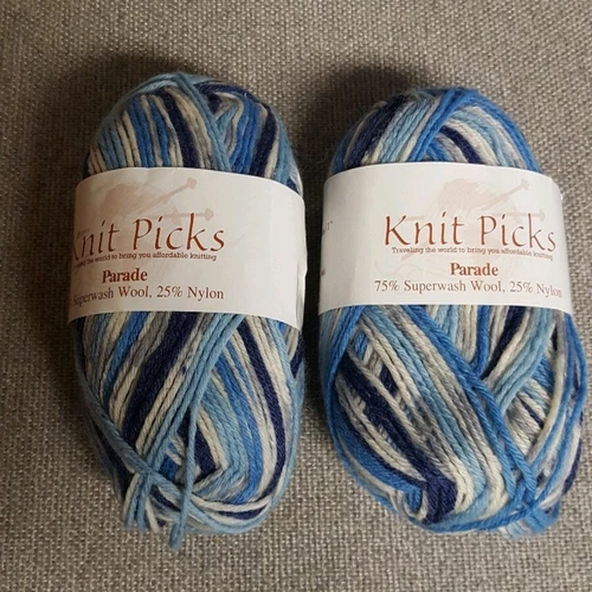 knit-picks-parade-yarn-2-skeins-23709-lot-63557-discontinued