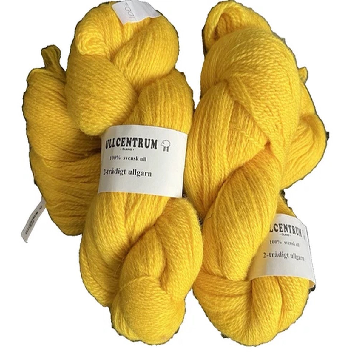 2-2-3-hanks-ullcentrum-2-ply-sport-weight-yarn-swedish-328-yd-100-g-yellow-2161
