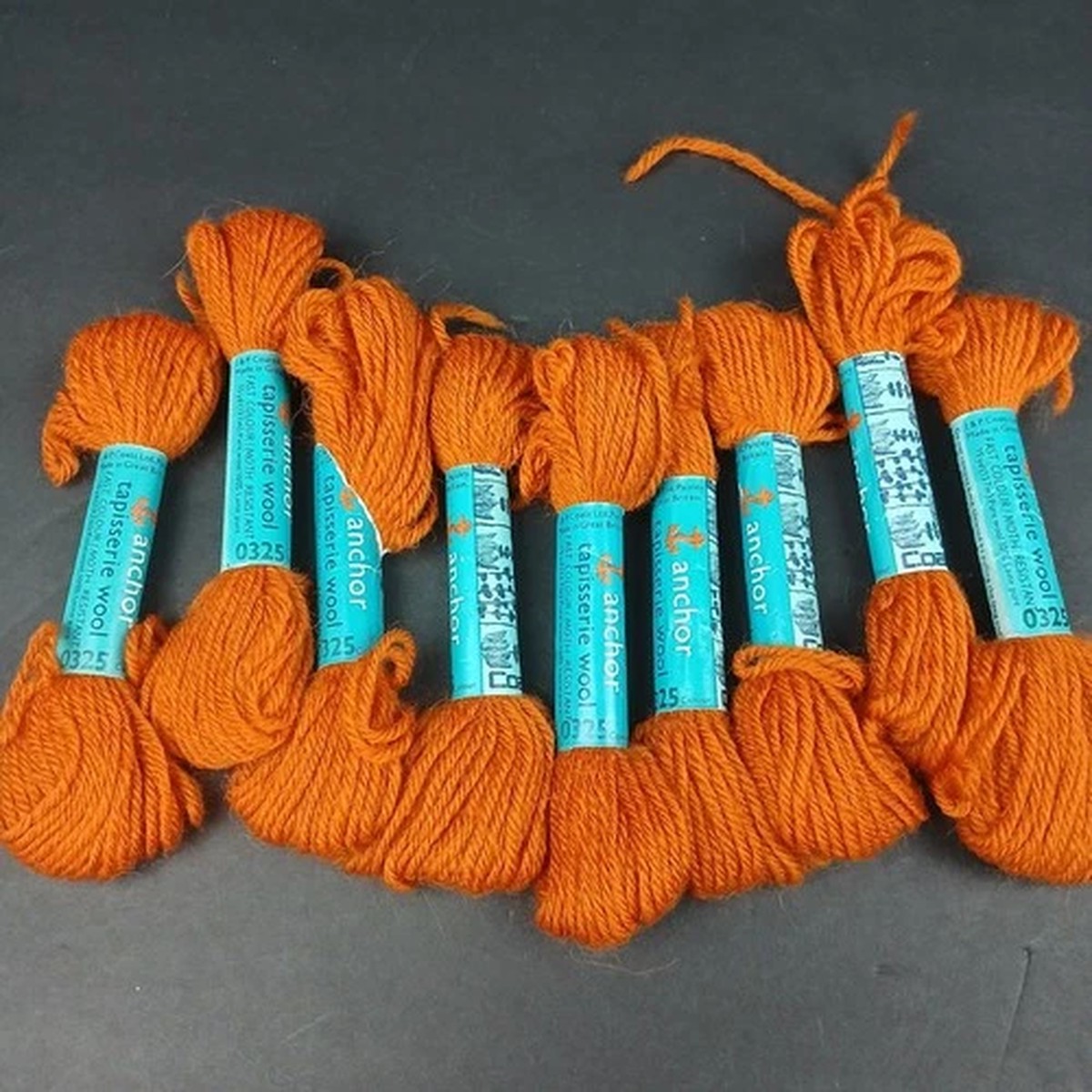 anchor-tapestry-yarn-needlepoint-pure-wool-rust-burnt-fall-orange-9-skeins