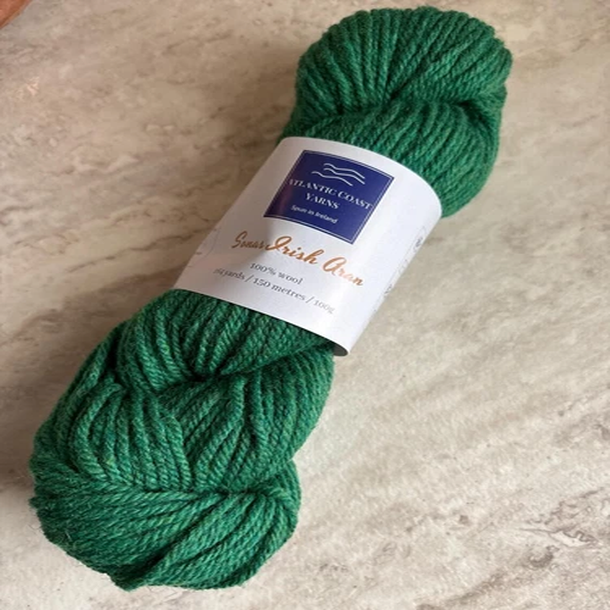 atlantic-coast-yarns-sonas-irish-aran-wool-ireland-color-006-emerald-green
